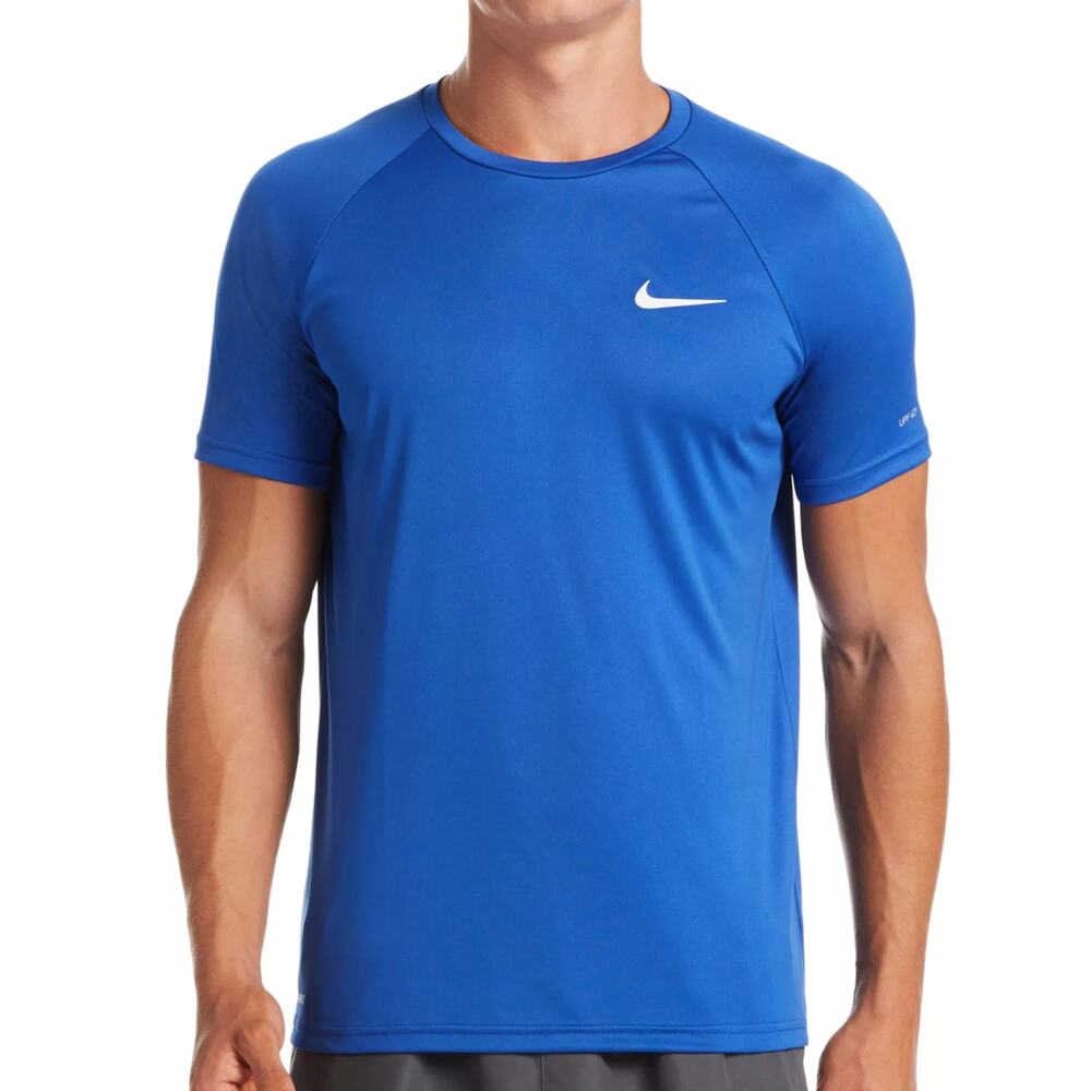 Nike Men's Essential Hydroguard Short Sleeve Rashguard, NWT, medium